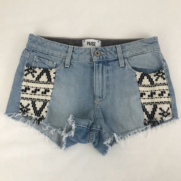 Women’s Paige Keira Short - Mayan Piecing Size 24 - Picture 2 of 7